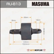 ����������� Masuma Lexus RX350 / GGL15L rear Masuma RU-813 Masuma RU813 ����