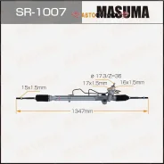 ����� ������� Masuma, Toyota Hiace / KDH222B, TRH224W RHD (������ ����) Masuma SR-1007 Masuma SR1007 ����