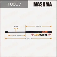 ���� ������� ��������� Masuma, L=426mm (1/40) Masuma T8307 Masuma T8307 ����