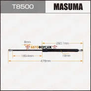 ���� ������� ��������� Masuma, L=478mm (1/40) Masuma T8500 Masuma T8500 ����