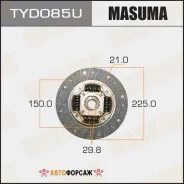 ���� ��������� Masuma 225*150*21*29.8 (1/10) Masuma TYD085U Masuma TYD085U ����