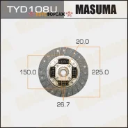 ���� ��������� Masuma 225*150*20*26.7 (1/10) Masuma TYD108U Masuma TYD108U ����