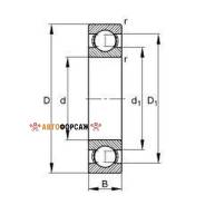 ��������� NSK 6206-DDU NSK 6206DDU ����