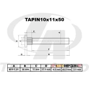 ������� ����� ������������ (TA); Tapin10x11x50 Trustauto Tapin10X11X50 Trustauto TAPIN10X11X50 ����