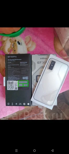 Infinix GT 30 Pro. �/�, 256 ��, �����, 4G LTE, Dual-SIM, NFC ����