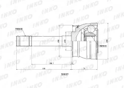 ���� ������� 28/25 | ����� | INKO 320127 320127 ����