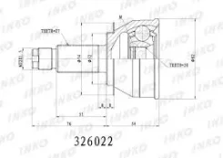 ���� ������� 27/30 | ����� | INKO 326022 326022 ����