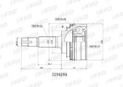 ���� ������� 26/27 ABS 48 | ����� ����/��� | INKO 329029A 329029A ����
