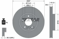 ���� ��������� ��������! Mazda 6/CX-5 2.0/2.2TD 11 Textar ���. 92257405 92257405 92257405 ����