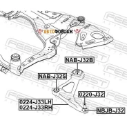 ����� | ����� ���� | Febest 0224-J33RH Febest 0224J33RH ����