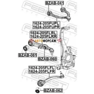 ����� ������ | ����� ���� | Febest 1624-205FLFR Febest 1624205FLFR ����