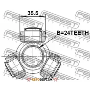 ������� 24x35.5 | ����/��� | Febest 2716-C30 Febest 2716C30 ����