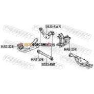 ����������� ������ ���������� ���� | ��� ����/��� | Febest HAB-236 Febest HAB236 ����