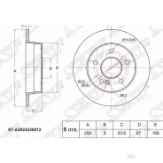 ���� ��������� (���) Mercedes-Benz C-Class 93-01 / E-Class 84-95 SAT STA2024230012 STA2024230012 ����
