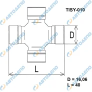 ���������� ���������� ���� HINO, Isuzu, Mitsubishi, Nissan, Mazda, Toyota �������� TISY-010 TISY010 ����