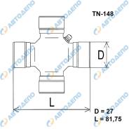 ���������� ���������� ���� Nissan Terrano �������� TN-148 TN148 ����