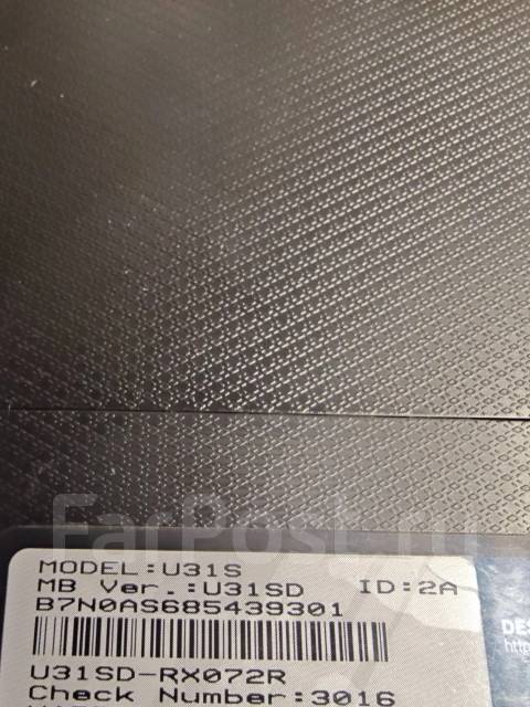 Asus U31SD. 13.3", 2,1����, ��� 16 ��, ���� 240���, WiFi: 1, Bluetooth: 1, ����������� �� 2��. ����