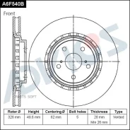 ���� ��������� Lexus RX AL20 15- �����. Advics A6F540B A6F540B ����
