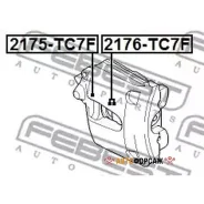 ������� �������� ���������� ��������� d53.9 | ����� ����/��� | Febest 2176-TC7F Febest 2176TC7F ����