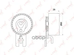 ����� ����� ��� FORD Focus II/Citroen Berlingo/Peugeot Partner 1.6D 04 �������� LYNXauto ���. PB1193 PB1193 ����