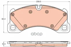 ������� ��������� Porsche Cayenne/VW Touareg 10- �������� TRW ���. GDB1969 GDB1969 ����