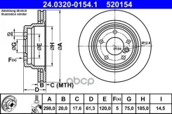 ������ Ate ���. 24.0320-0154.1 24032001541 ����