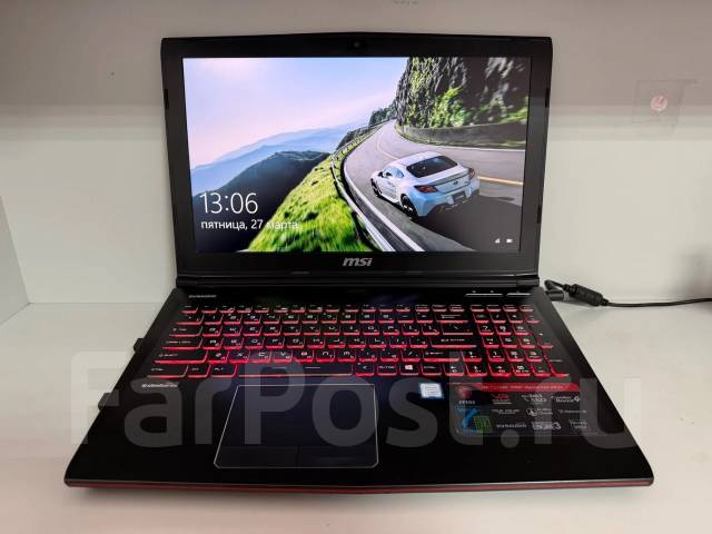 MSI GE62VR 7RF Apache Pro. 15.6", 2,8����, ��� 16 ��, ���� 1 280���, WiFi: 1, Bluetooth: 1 ����