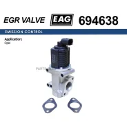 ������ EGR OPEL Astra(H)/Zafira(B)/Vectra(�) EAG 694638 EAG 694638 694638 ����