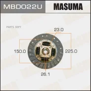 ���� ��������� 225*150*23*26.1 Masuma MBD022U Masuma MBD022U MBD022U ����