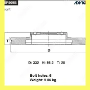 ���� ��������� ���. Advics D6F509B D6F509B ����