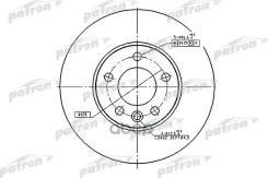 ���� ����. VW Multivan V 04.03-, Patron ���. PBD4308 PBD4308 ����