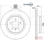 ���� ��������� BMW E81/E87/E90/E91/E84 X1 ������ ����. D 300��. Japanparts DP0114C DP0114C ����