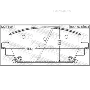 ������� �������� �������� Hyundai Santa Fe IV, KIA Sorento IV 2.2D 20 1201TMF ����