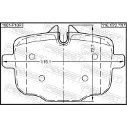 ������� ��������� ������ BMW 5 G30 2015-2020 [ECE] 1901F10R ����