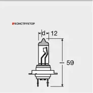 �������� ���� H7 12V 55W PX26d Ultra LIFE 2��. Osram 64210Ulthcb 64210ULTHCB ����