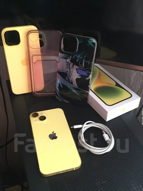 Apple iPhone 14. �/�, 256 ��, ������, 3G, 4G LTE, Dual-SIM, ����������, ���������, NFC. ��� ����� �� ������������ ����