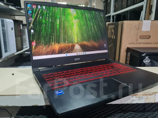 MSI Katana GF66. 15.6", 2,7����, ��� 16 ��, ���� 512���, WiFi: 1, Bluetooth: 1, ����������� �� 3��. ����