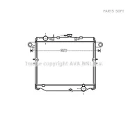 �������� ���������� Toyota Land Cruiser 100 AVA TOA2379 TOA2379 ����