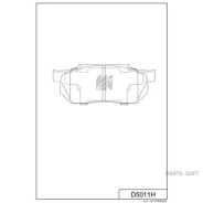������� ��������� �������� + ��������������� �������� Honda Kashiyama D5011H D5011H ����