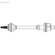 ������ � ��. 718 mm. Metelli 17-0398 170398 ����