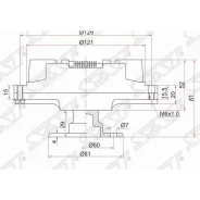 ���������� Nissan Skyline V35, Stagea 35, Cedric VQ25DD SAT ST21082AG200 ST21082AG200 ����