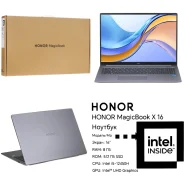 Honor MagicBook X 16. 16", 2����, ��� 8 ��, ���� 512���, WiFi: 1, Bluetooth: 1, ����������� �� 24��. ��� ����� �� ���������� ����