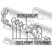 ����������� ������ �������� OPEL Frontera B 1998-2004 1875-FRBF Febest 1875FRBF 1875FRBF ����