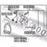 ������� ����. Nissan Patrol 97-10 ���. ����. (�� ������) Febest 0277Y61RR 0277Y61RR ����