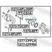 ������� ��������� Hyundai Elantra/KIA SOUL 06- ���. ����. Febest 1277Cffrh 1277CFFRH ����