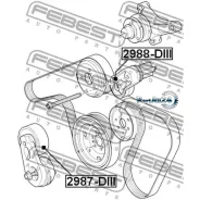 ����� �������� Febest 2987DIII 2987DIII ����