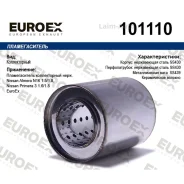 ������������� ������������ ����. ����� Nissan Almera N16 1.5/1.8, Nissan Primera 3 1.6/1.8 Euroex 101110 ����
