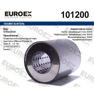 ������������� ������������ ����. ����� OPEL Astra H/Meriva A/Vectra C/ Zafira B mot.1,6L 16V (Z16XEP/Z16XE1) Euroex 101200 ����