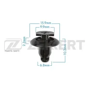 ������ �������� Toyota (�����. ���-�� ������ 10 ��) Zekkert BE-1069 BE1069 ����