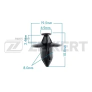 ������ �������� Honda Nissan Subaru (�����. ���-�� ������ 10 ��) Zekkert BE-1261 BE1261 ����